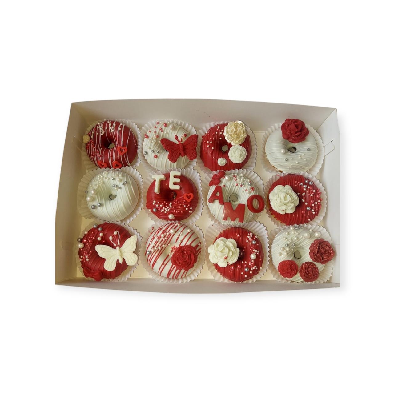 Mini Donas Caja 12 Unidades