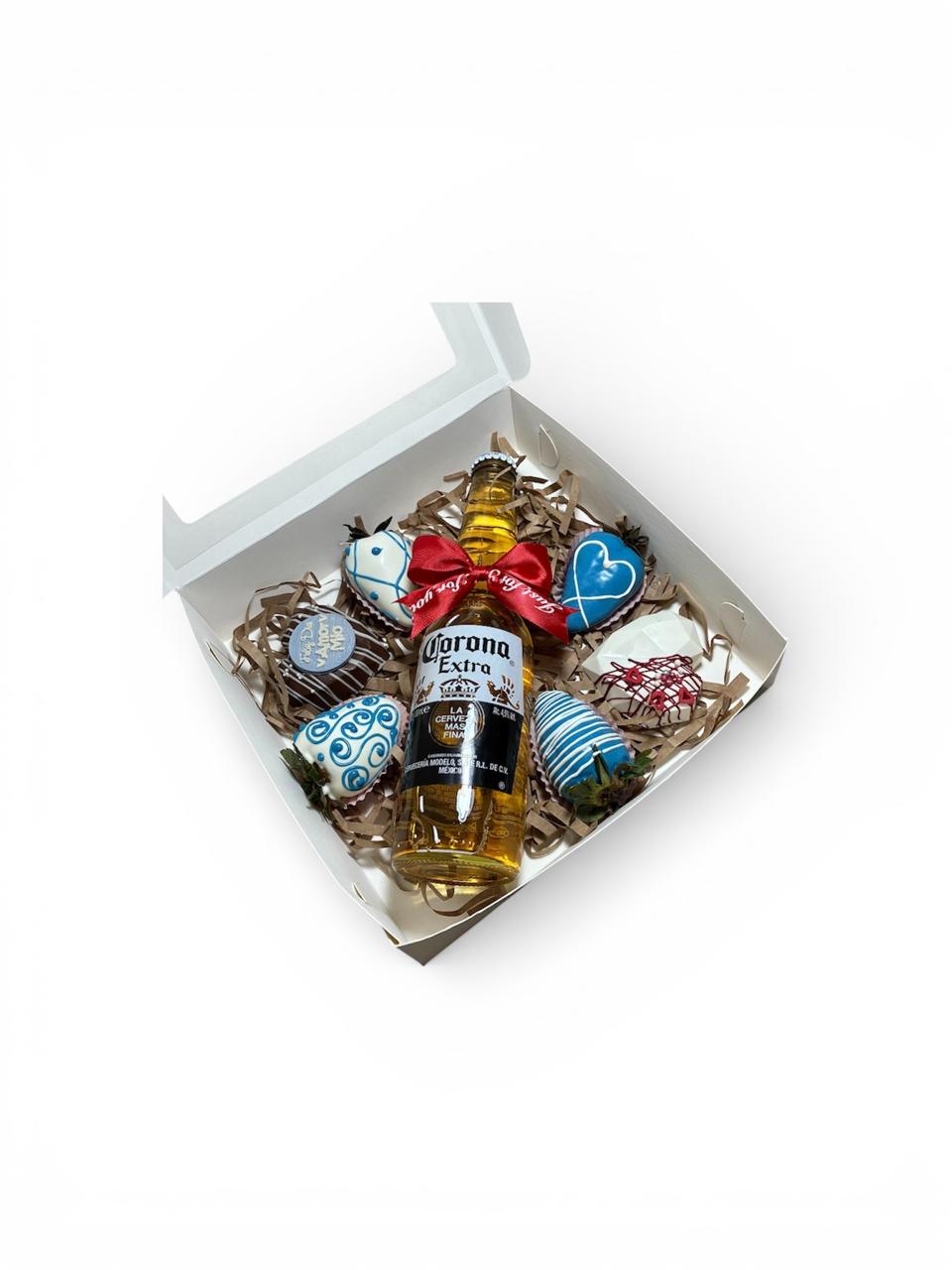 Caja Sorpresa para Hombre San Valentin con Globo