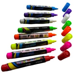 Marcadores Acrílicos Punta 5 mm X8