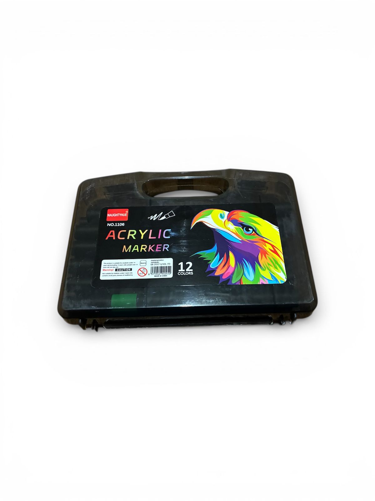 Marcadores de Pintura Acrílicos Punta Pincel X12