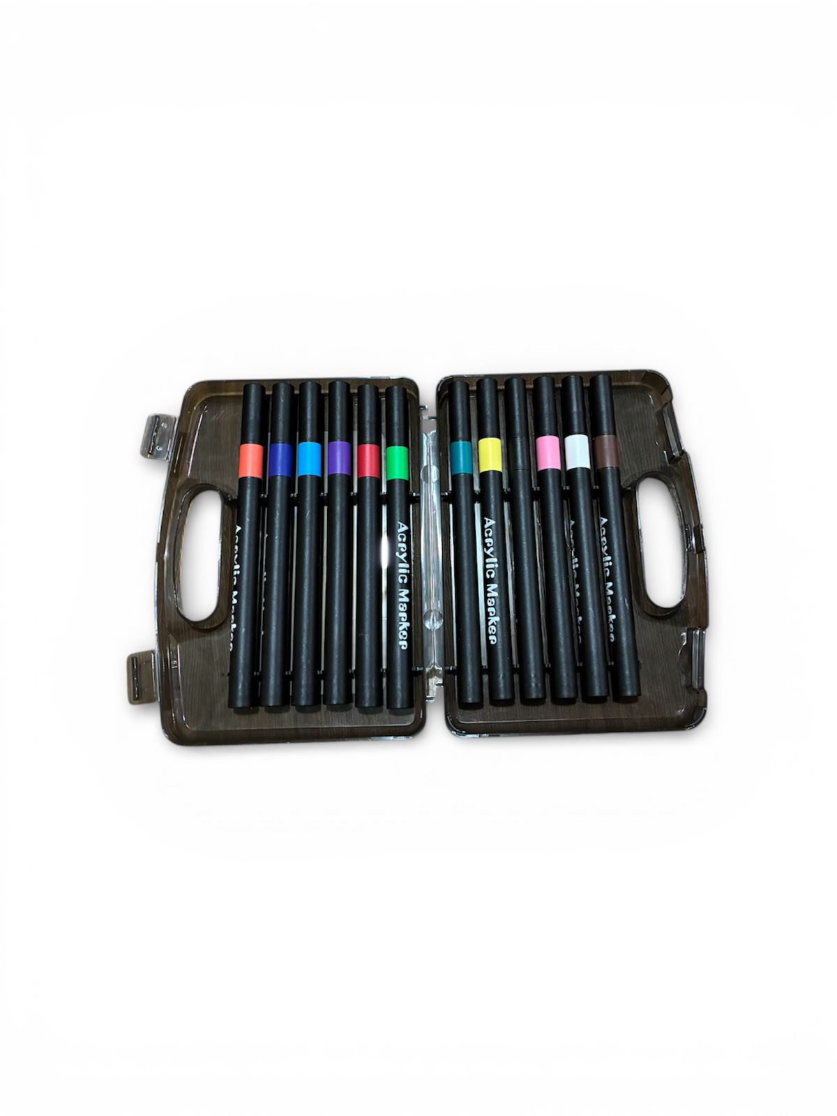 Marcadores Acrílicos Punta Pincel X12