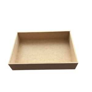 Caja Rectangular de Madera 30X20X6 Centímetros