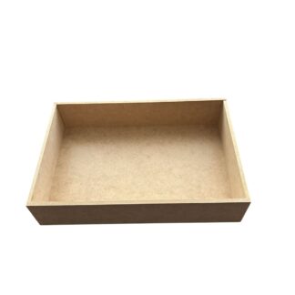 Caja Rectangular de Madera 30X20X6 Centímetros