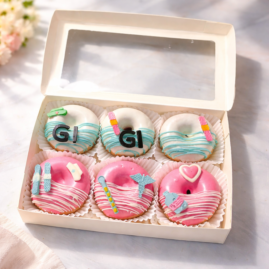 Mini Donas Médico Caja X 6