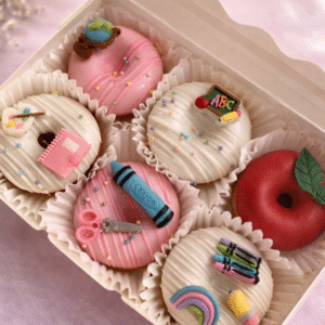 Mini Donas Día del Maestro Caja X 6