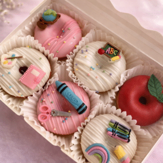 Mini Donas Día del Maestro Caja X 6