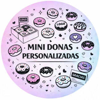 Mini Donas Personalizadas