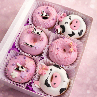 Mini Donas Vaquita Caja X 6
