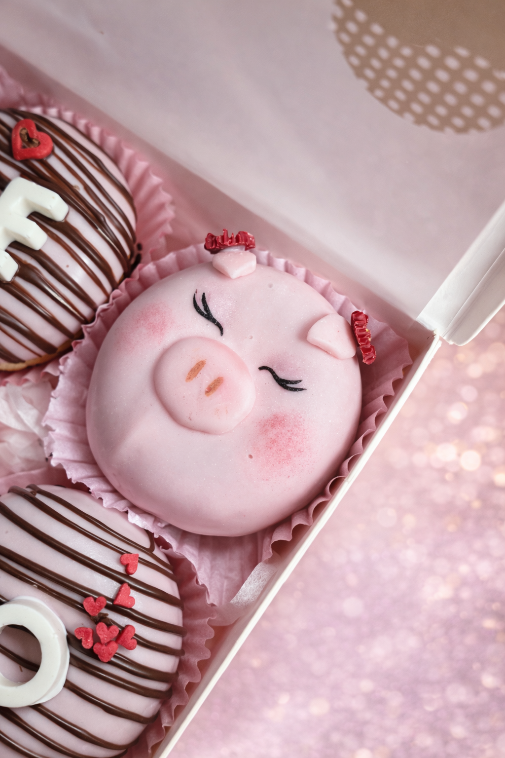 Mini Donas Cerdito Caja X 6 - Image 4