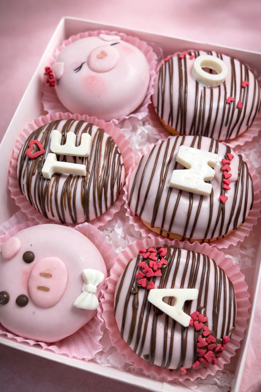 Mini Donas Cerdito Caja X 6 - Image 5