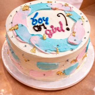 Pastel Revelación de Sexo