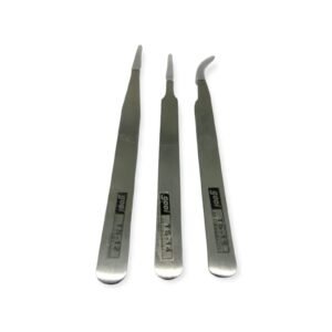 Kit Pinzas de Precisión 3 Piezas TS-12 TS-14 TS-15