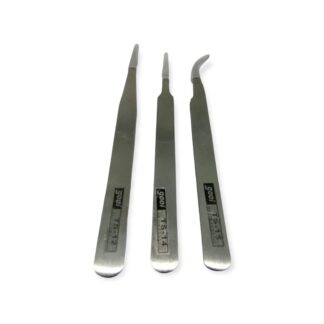 Kit Pinzas de Precisión 3 Piezas TS-12 TS-14 TS-15