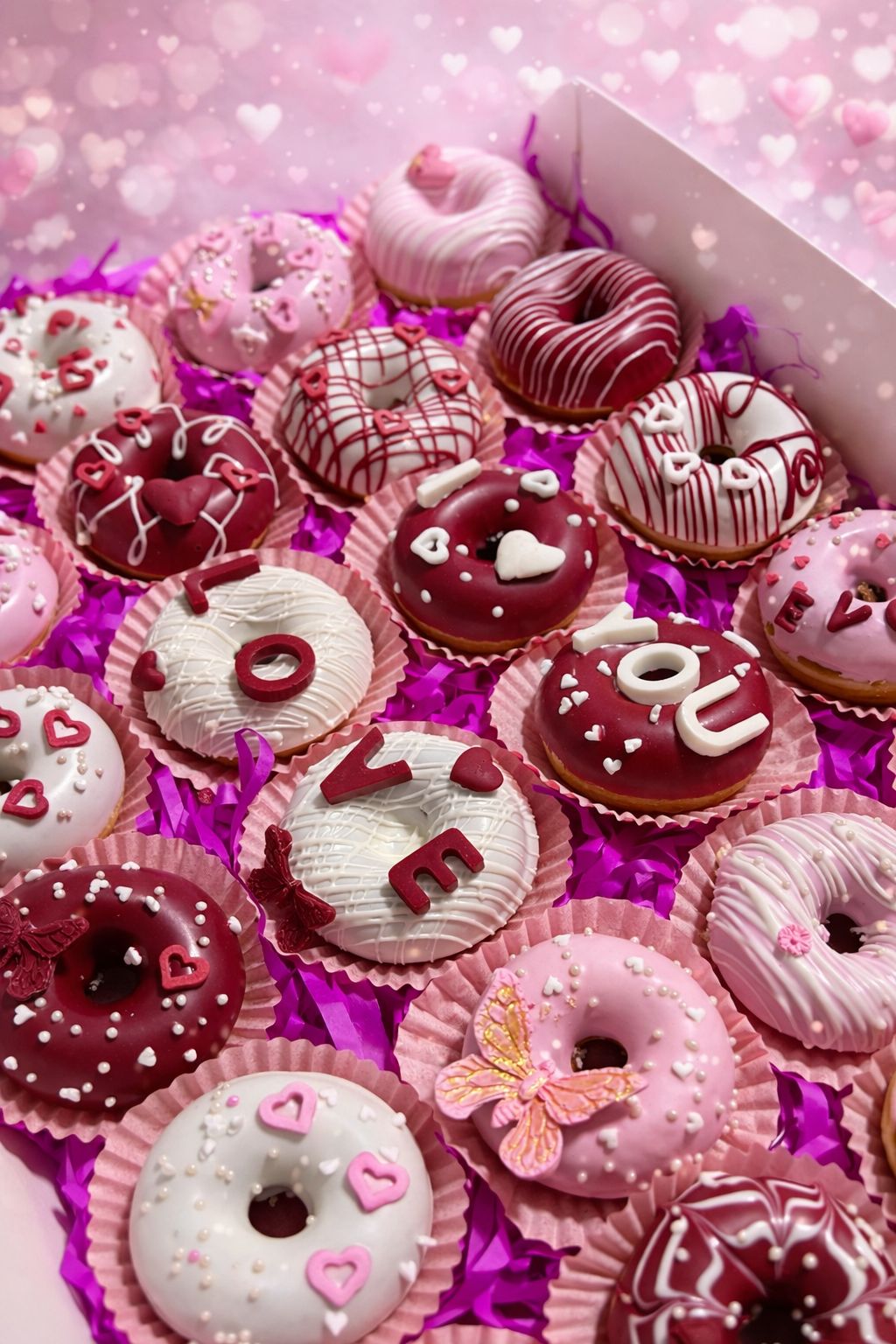 Mini Donas Love Caja x 24 - Image 2