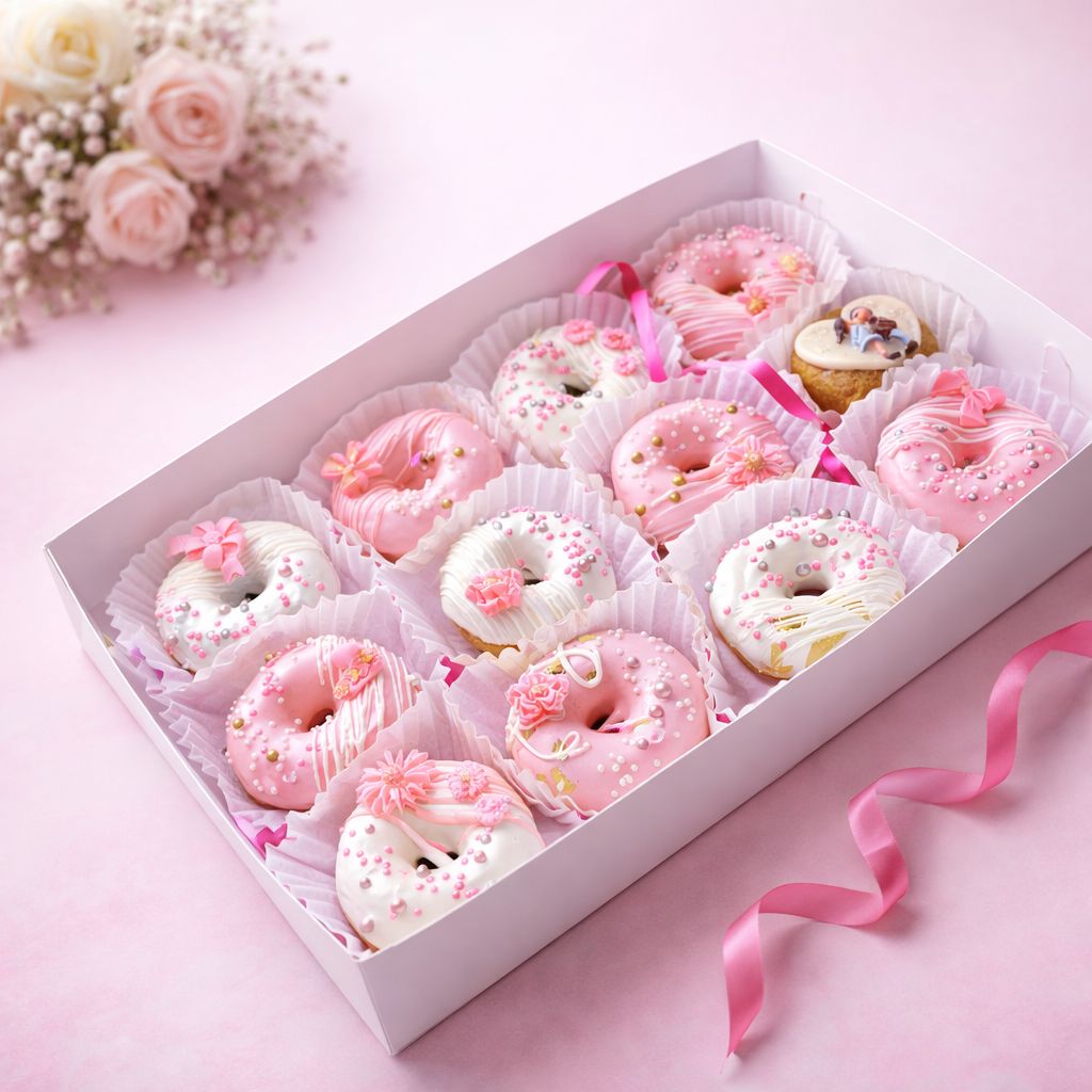 Mini Donas San Valentín Caja X 12 - Image 2