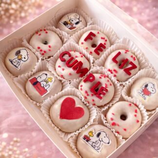 Mini Donas Snoopy Caja X 12